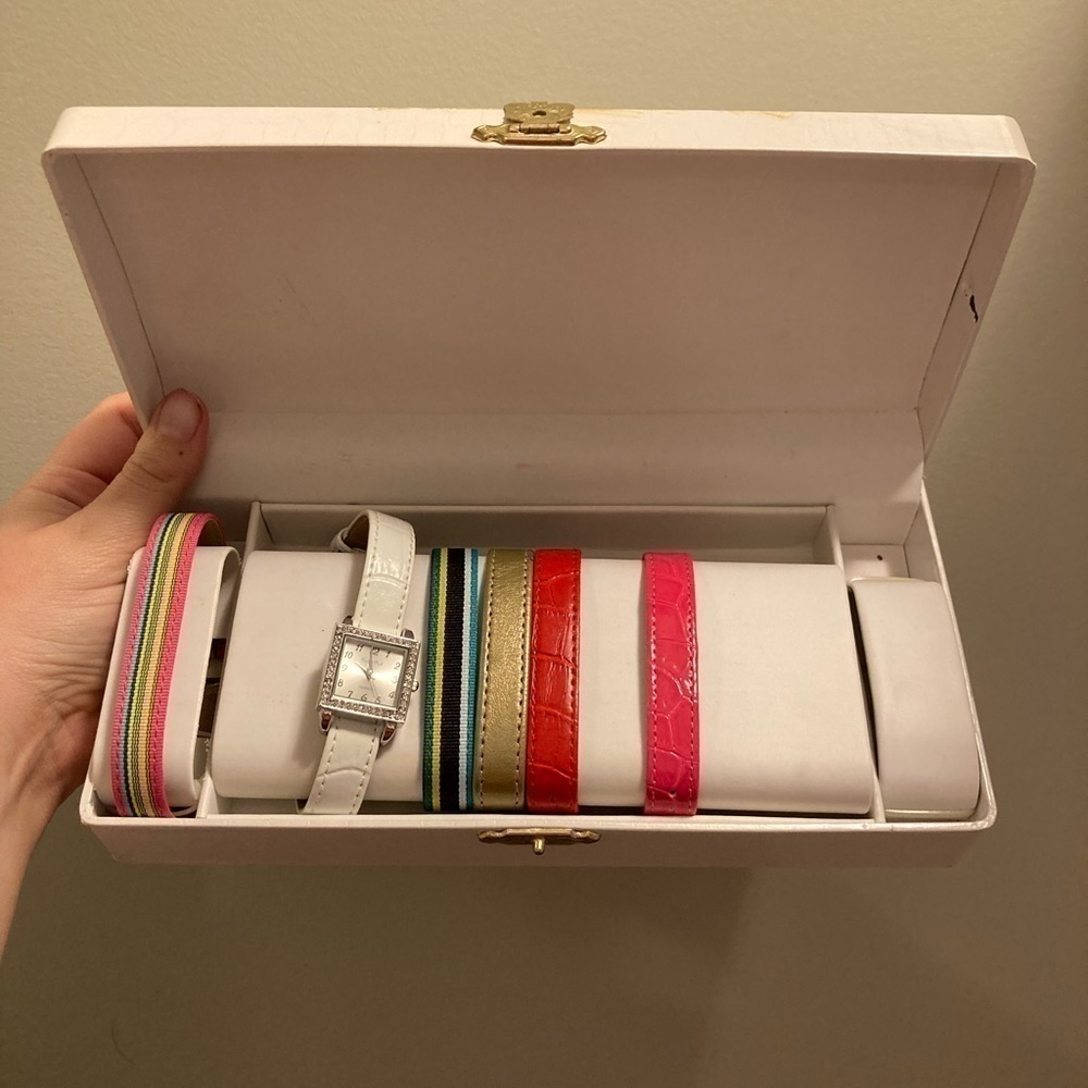 𝅺m.z Berger ladies watch with multiple bands